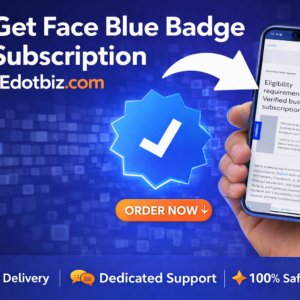 ✅ Facebook Blue Tick Verification Service | Fast & Secure |