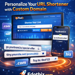 Foxly–Branded URL Shortener Your Own Custom Domain