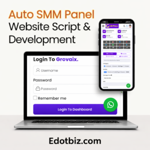 Complete Auto SMM Panel Script & Website Setup | Edotbiz.com